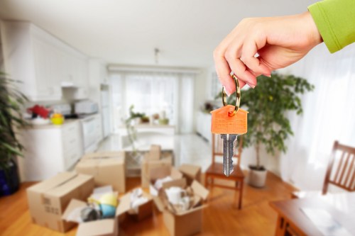 A quote discussion for a storage job in a Finchley residential property